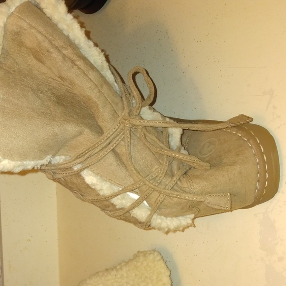 AIR WALK SUEDE MOCCASINS BOOTS SIZE 12 - Picture 2 of 10